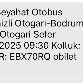 Bilet Saati Değiştirildi, Bilgilendirilmedim Ve Mağdur Oldum