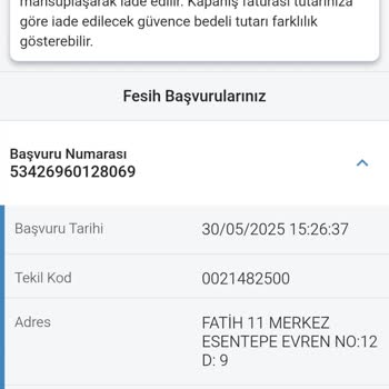 Güvence Bedelimin İadesi Yapılmıyor, Müşteri Hizmetleri Sorunu Çözmüyor