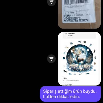 Yanlış Ürün Gönderildi, İletişim Kurulamıyor
