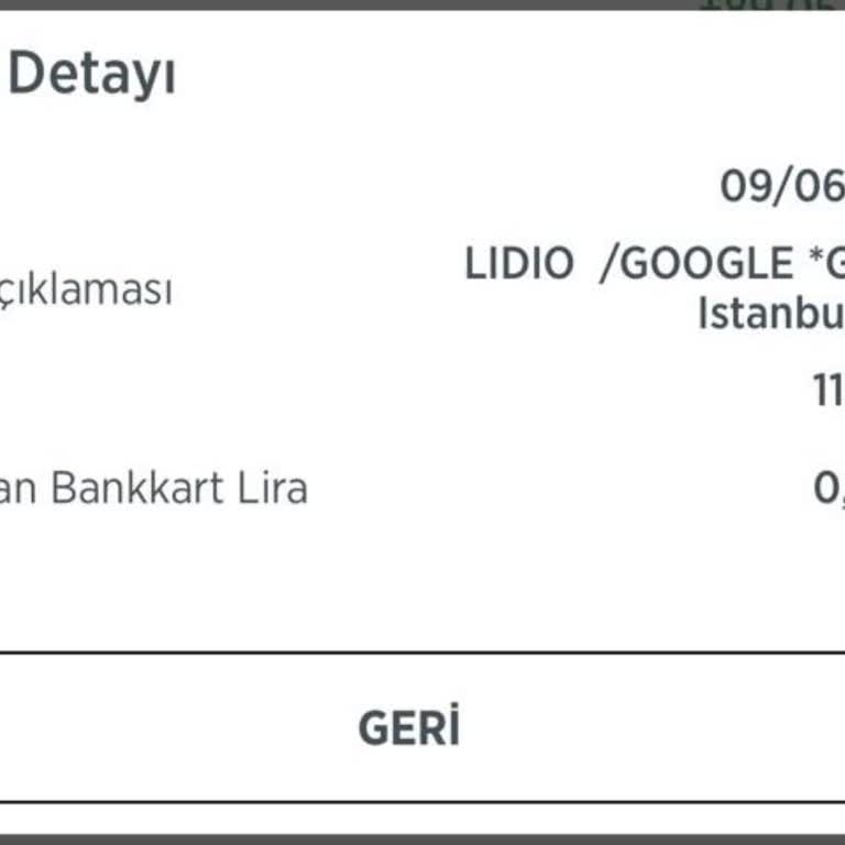 Hizmet Almadan Kartımdan Para Çekildi, Açıklama Ve İade Bekliyorum