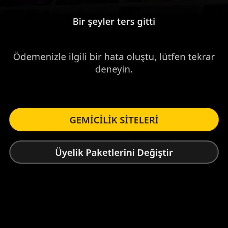 Exen Kodu Aktif Edilemiyor, Kredi Kartı Hatası Sürekli Tekrarlanıyor