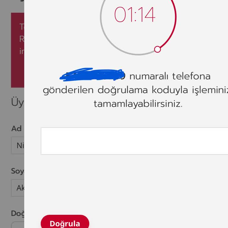 Rossmann Hesap Doğrulama Kodları Gelmiyor, Alışveriş Yapamıyorum