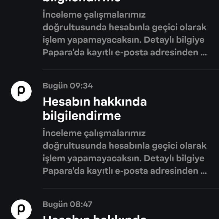 Papara 15 Gündür Hesabım Açılmadı Çözüm Ve Muhatap Bekliyorum