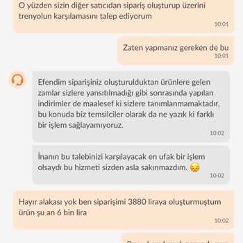 Siparişim Bilgim Dışında İptal Edildi, Fiyat Artışı Mağduriyeti Giderilmedi