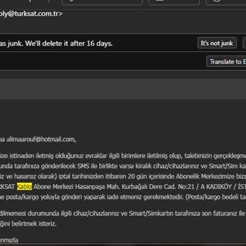 Tahliye Sonrası Hizmet İptali Talebime İki Haftadır Dönüş Yapılmıyor, Mağdur Edildim