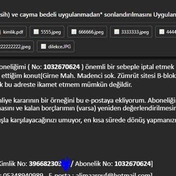 Tahliye Sonrası Hizmet İptali Talebime İki Haftadır Dönüş Yapılmıyor, Mağdur Edildim