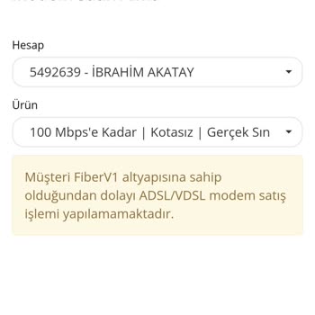 Fiber Modem Yerine VDSL Modem Gönderildi Müşteri Hizmetlerine Ulaşılamıyor