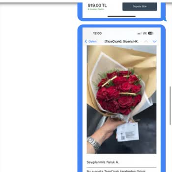 Taze Çiçek | Tazecicek.com Seçtiğim Çiçek Yerine Farklı Ürün Gönderildi