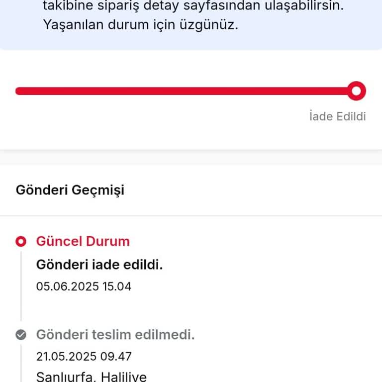 Kargo Kaynaklı Ceza Mağaza Puanımızı Düşürdü