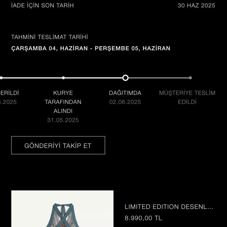 Zara'dan İade Edilen Ürünümün Ücreti 10 Gündür Ödenmedi