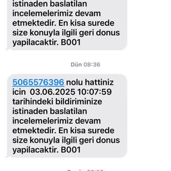 Kullanılmayan İnternet Paketi Hatalı Olarak Tüketilmiş Gösteriliyor