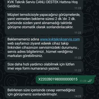 Omix Mixbot Pro Black Cihazımın Servis Sürecinde Gecikme Ve İletişim Sorunları