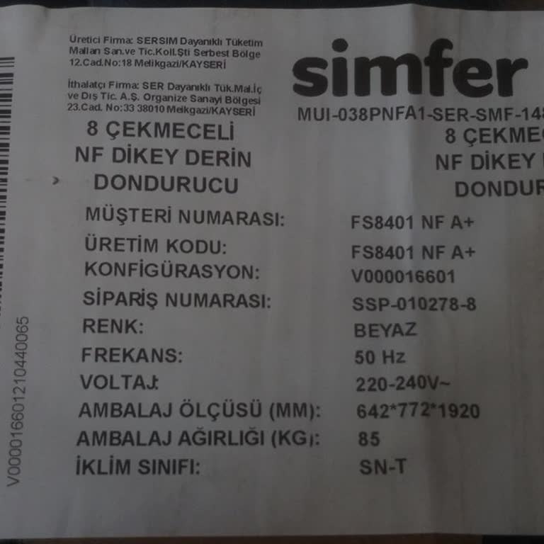 Derin Dondurucu Arızası Nedeniyle Etlerimiz Bozulmak Üzere