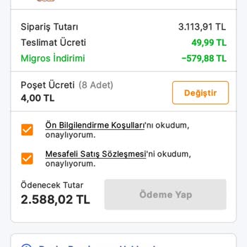 Migros Gold Üyelik Avantajlarının Azalması Ve Teslimat Ücretlerine Tepki