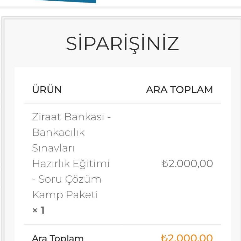 Aldığım Eğitim Paketi Teslim Edilmedi, İade Ve Dönüş Yapılmıyor