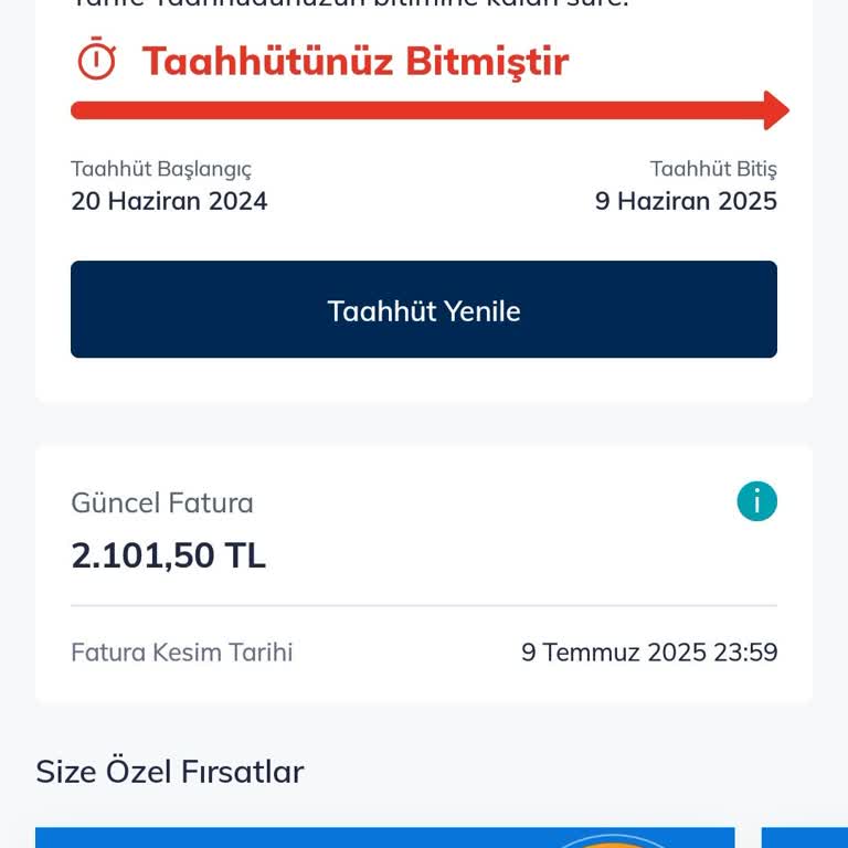 Türk Telekom Taahhüt Bitiş Tarihi Yanıltıcı Bilgi Ve Yüksek Fatura