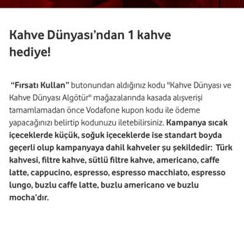 Vodafone Red Ayrıcalık Kodları Süresi Dolmadan Kullanılamıyor