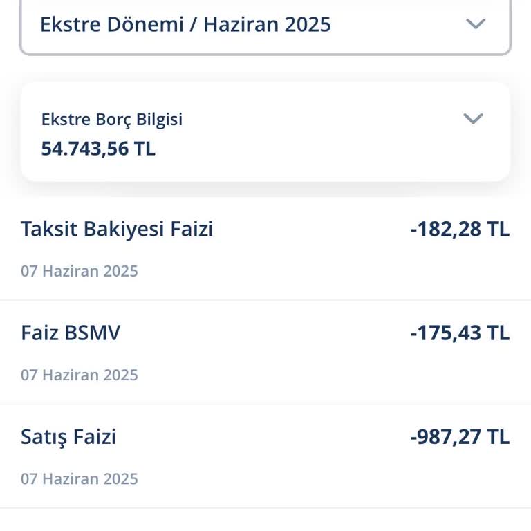 Kredi Kartımdan Haksız Faiz Ve Kesinti Yapılması