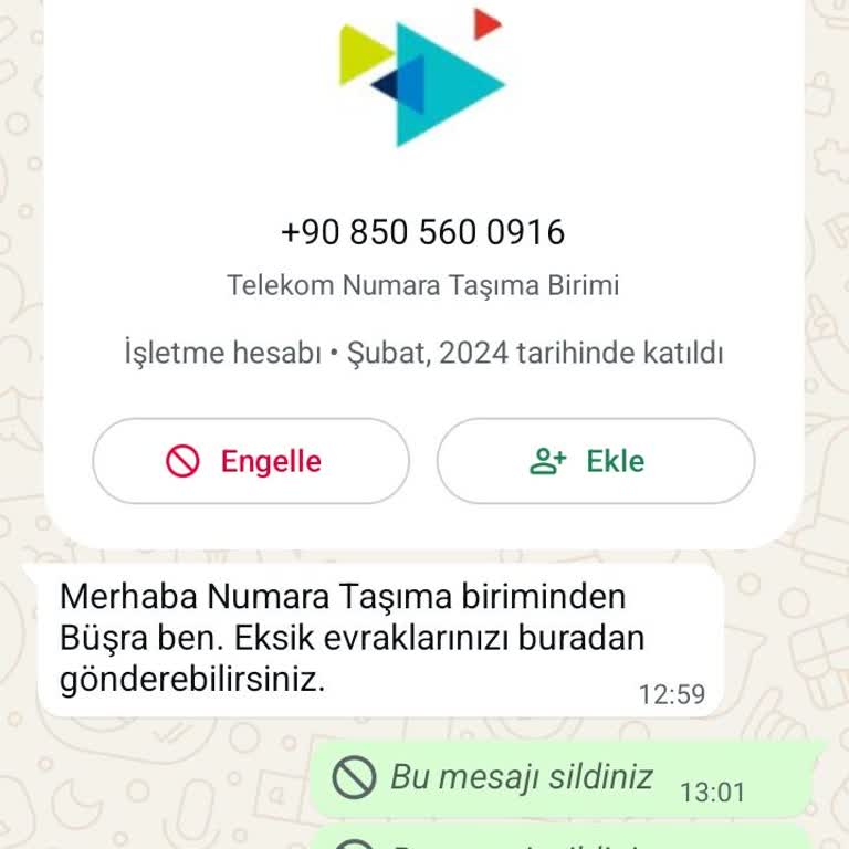 Numara Taşıma Sürecinde Kişisel Bilgilerimin Güvenliği Tehlikeye Girdi