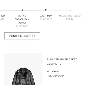 Zara'dan Sipariş İptali Ve Para İadesi Sorunu