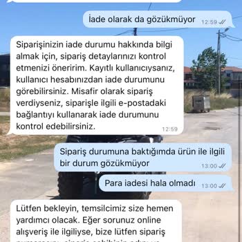 Zara'dan Sipariş İptali Ve Para İadesi Sorunu