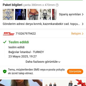 Teslim Edilmediği Halde Teslim Görünen Siparişim Ve Skynet Kargo İle Yaşanan İletişim Sorunu
