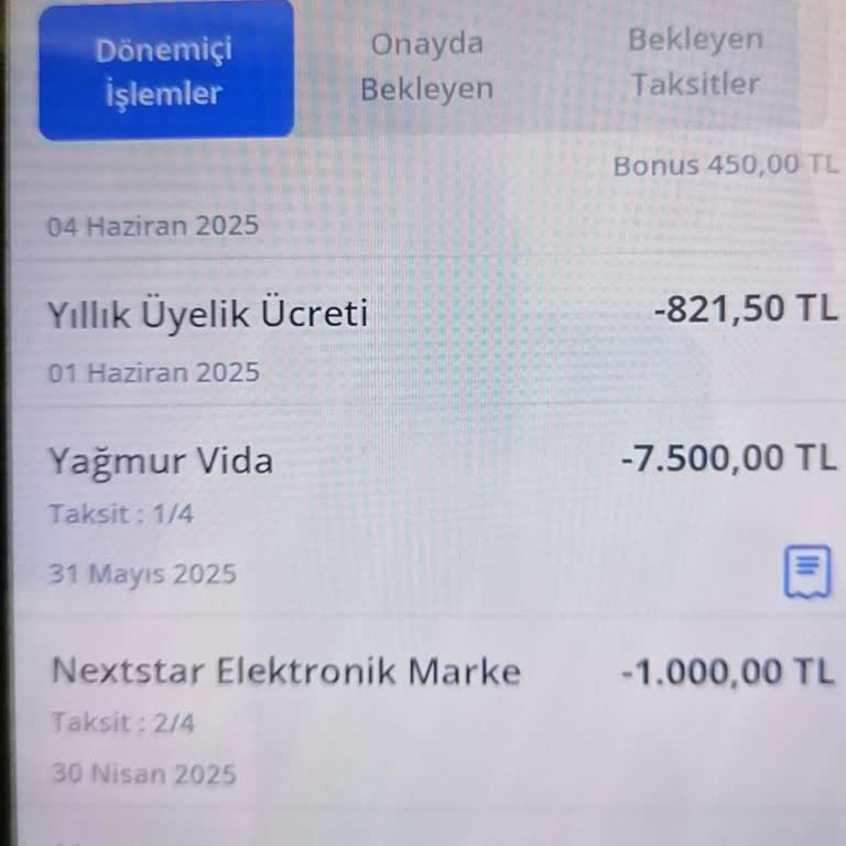 Yıllık Kart Aidatı Haksız Tahsilatının İptali Ve İadesi Talebim