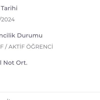 Kariyer Kapısında GNO Notum Yanlış Görünüyor Ve Düzeltilemiyor