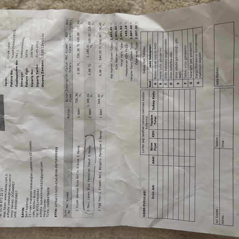 Eksik Gelen Ürün İçin Çözüm Sunulmuyor, Mağduriyetim Giderilmiyor