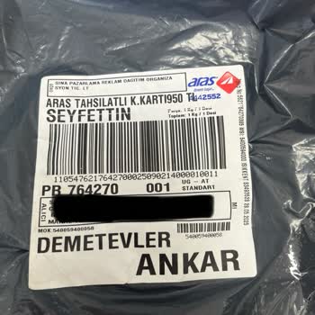 Kapıda Ödeme İle Sipariş Ettiğim Eşarplar Yerine Farklı Ürün Gönderildi