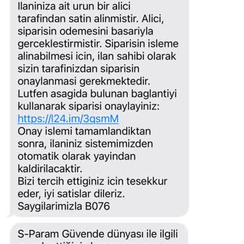 Sahibinden Uygulamasında Sahte Satış Mesajı Ve Güvenlik Endişesi