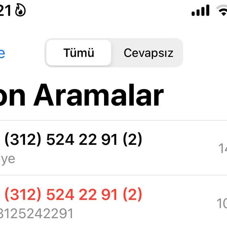 +90 312 524 22 91 Numarasından Şüpheli Arama Ve Rahatsızlık
