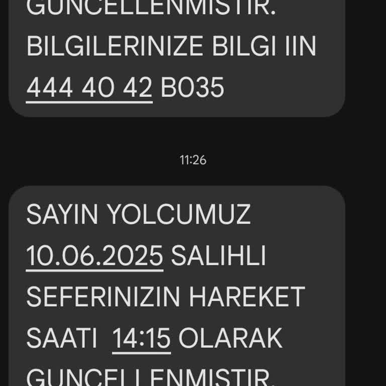 Otobüs Saatlerindeki Aşırı Gecikme Yolculuğumuzu Mağdur Etti