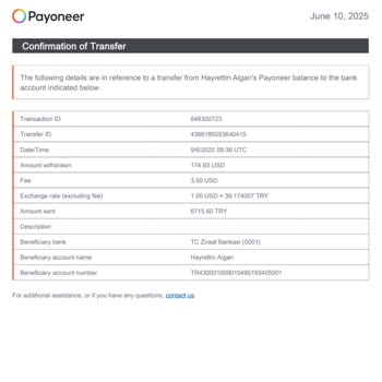 Ziraat Bankası'na Gönderilen Para Hesabıma Geçmedi