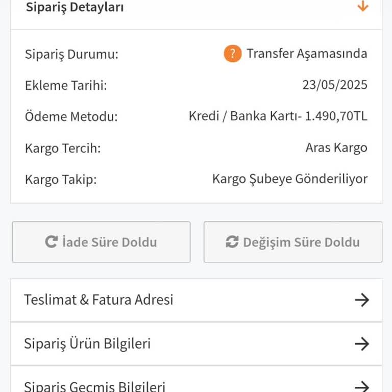 Gizce Siparişim Teslim Edilmedi, Yetkiliye Ulaşamıyorum