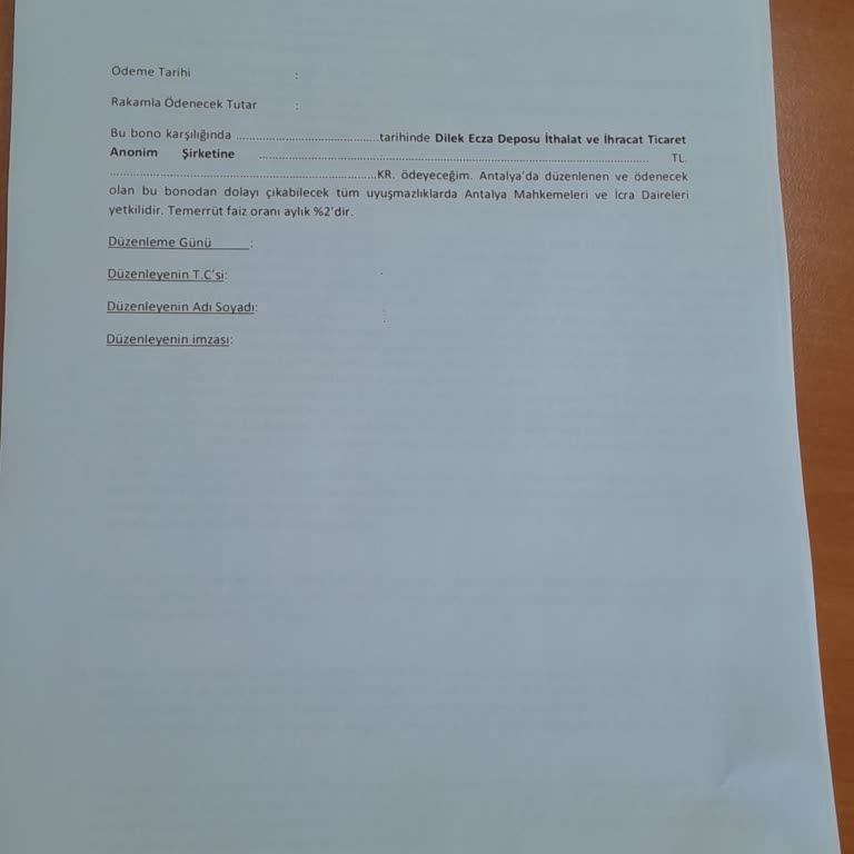 İşe Girişte Habersiz 150 Bin TL Teminat Bonosu Talebiyle Mağduriyet Yaşadım