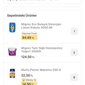 Migros Online Alışverişte Stok Ve İndirim Mağduriyeti