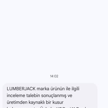 Lumberjack Ayakkabıda İç Astar Sorunu Ve Mağaza İlgisizliği