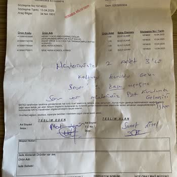 Kırık Ve Eksik Ürünlere Çözüm Sunmayan Mağaza Deneyimi