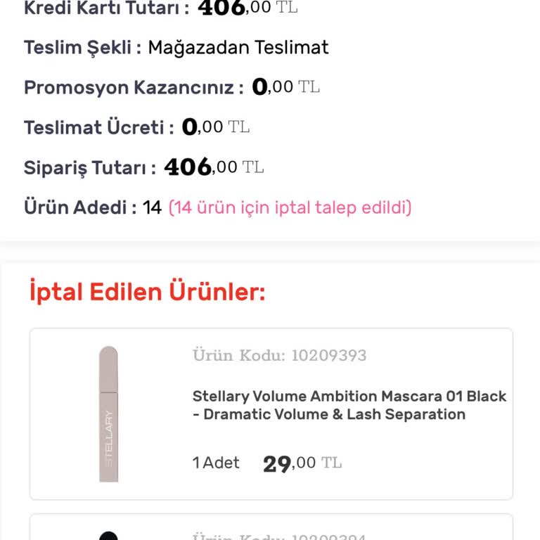 İndirimli Aldığım Ürünler Gerekçesiz İptal Edildi, Mağdur Edildim