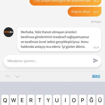 Eksik Teslim Edilen Ürünlerin Ücret İadesi Yapılmıyor