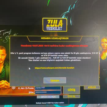 Hesabım Haksız Yere Banlandı, Destek Talebime Ulaşamıyorum