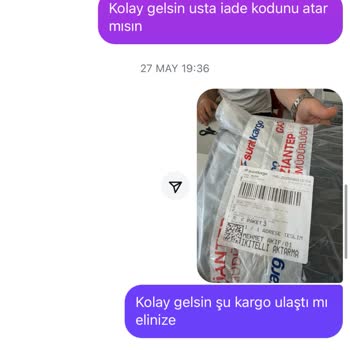 Değişim Talebime Yanıt Alamadım, Ürün Gönderilmedi