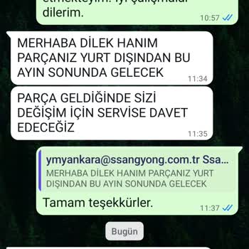 Serviste Garanti Kapsamında Kamera Değişimi 2 Aydır Yapılamıyor