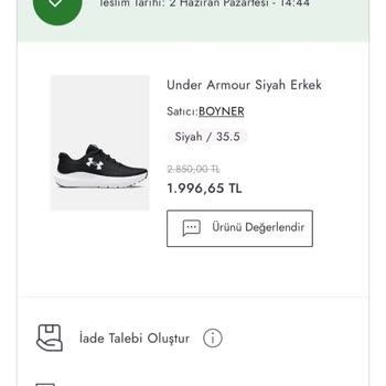 Boyner Online Siparişimde Tekrarlanan Yanlış Renk Gönderimi Ve Mağduriyet