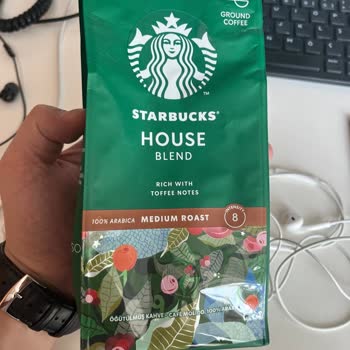 Starbucks House Blend Kahvede Yabancı Cisimlerle Karşılaşmak Hayal Kırıklığı