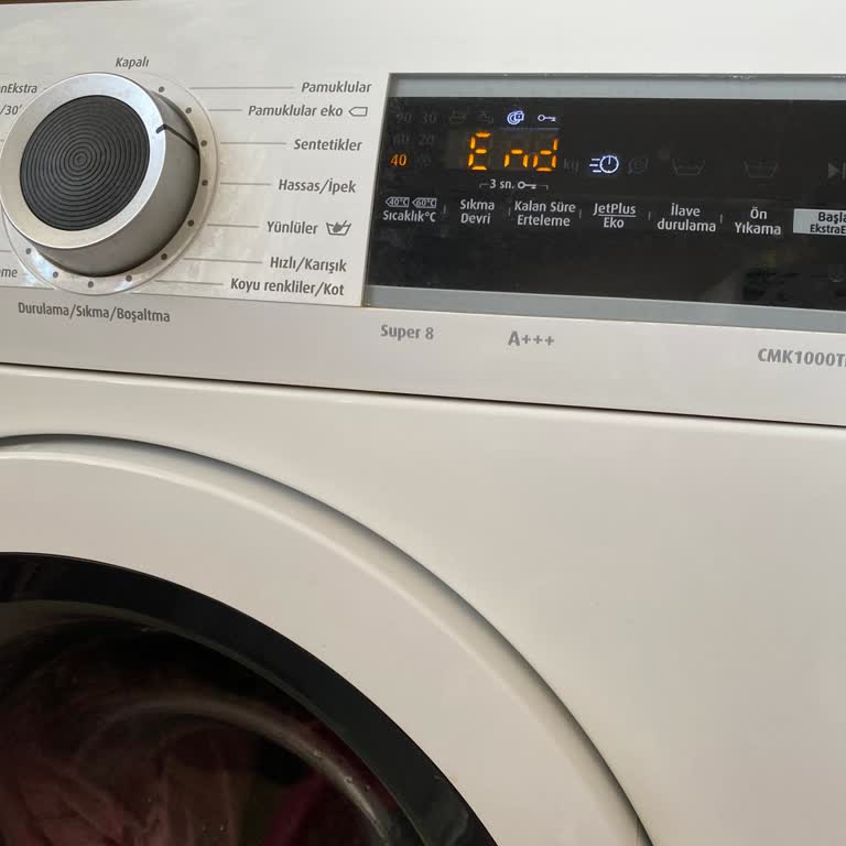 Makine Programı Bitince Kapağı Açılmıyor