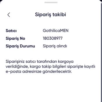 Siparişim Teslim Edilmedi, Bilgilendirme Yapılmadı