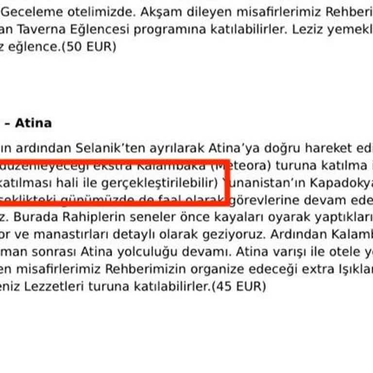 Jolly Turda Sözleşme İhlali Ve Lüks Otobüs Vaadinin Karşılanmaması