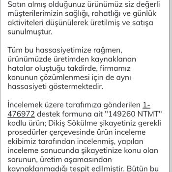 Skechers Ayakkabım Bir Yılda Açıldı Sorumluluk Bana Yıkıldı